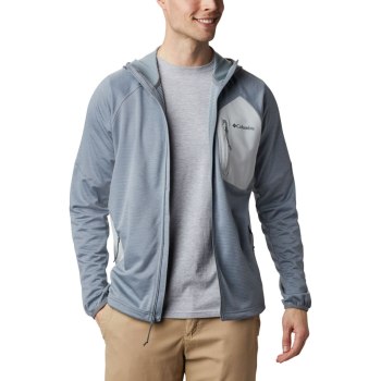 Columbia Muške Jakne - Single Canyon Hooded Fleece Sive | ZQYX-94207